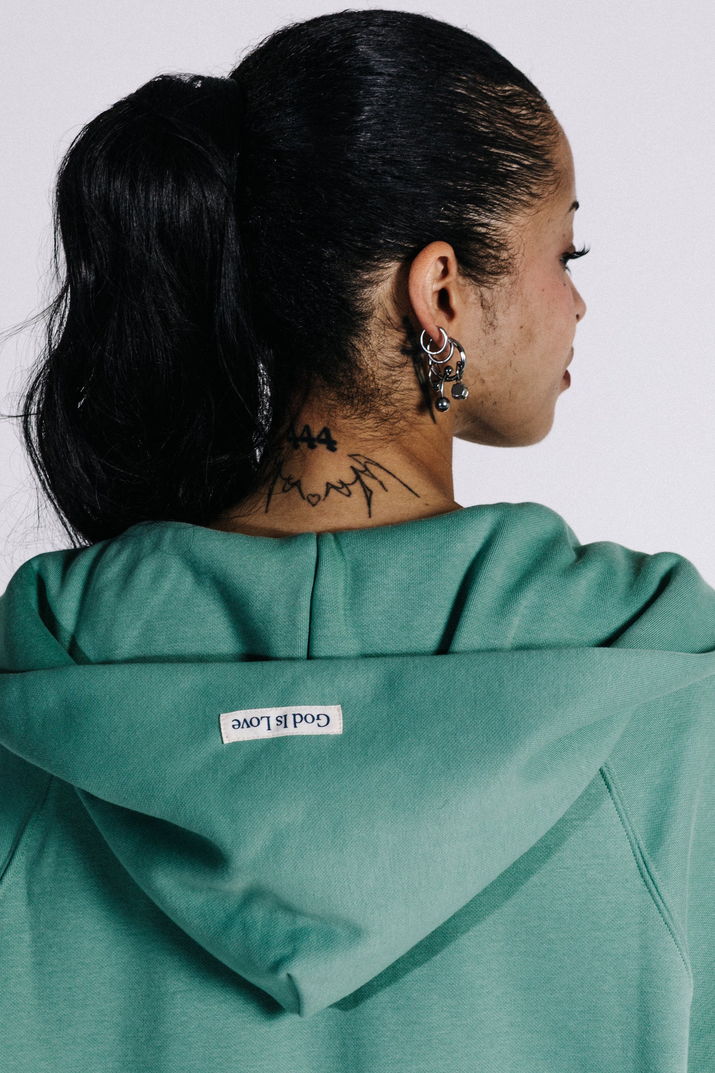 Hoodie- Sage